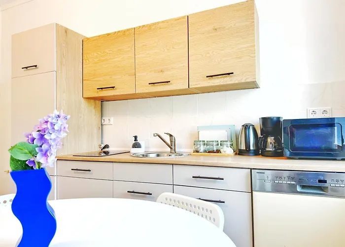 Apartment 2-z N4 Fuer 5 Pers, 3 Ez Und 1db Lage, Naehe Hbf, Messe Dus *